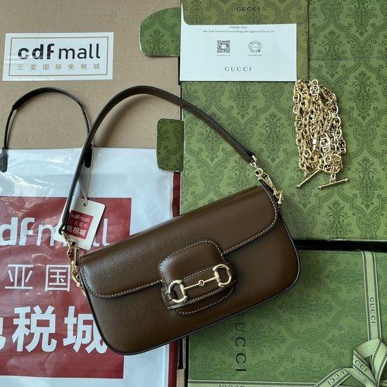 Gucci Horsebit 1955 Leather Shoulder Bag 735178