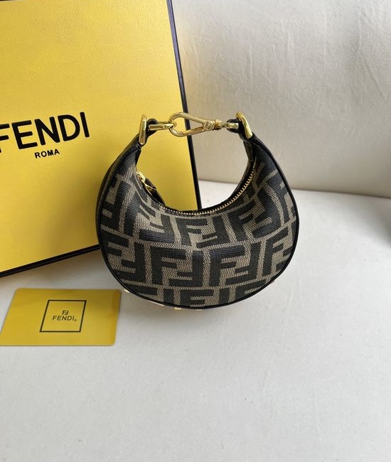 Fendi FF Small Praphy Shoulder Bag 206