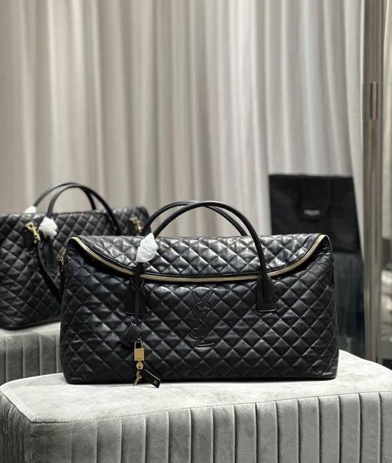 Yves Saint Laurent YSL ES GIANT Quilted Leather Duffle Bag 736009