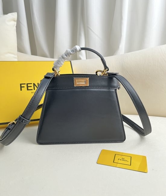 Fendi Peekaboo ISeeU Petite Lambskin Handbag 0228
