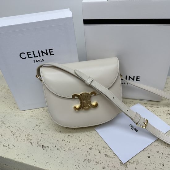 Celine TEEN BESACE TRIOMPHE Leather Bag 110413
