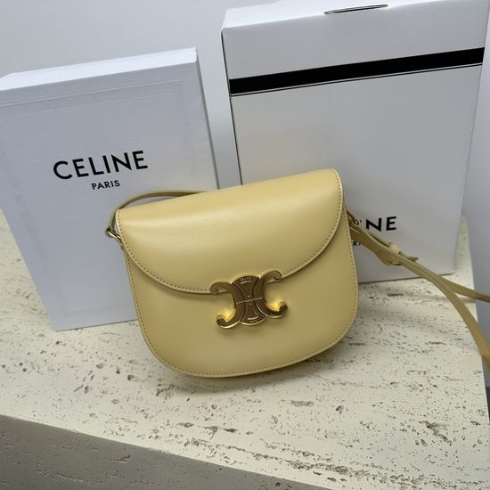 Celine TEEN BESACE TRIOMPHE Leather Bag 110413