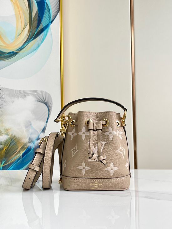 Louis Vuitton NANO NOe Mini Bucket Bag M46291
