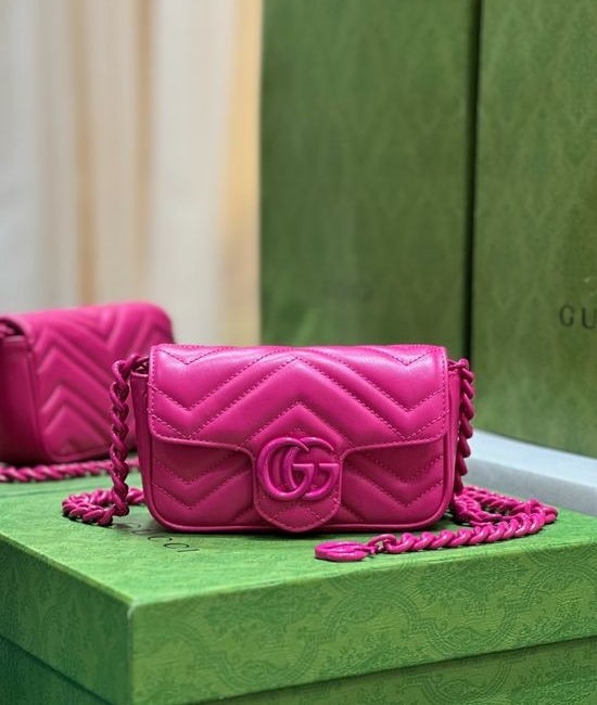 Gucci GG Marmont Mini Chain Shoulder Bag 699757