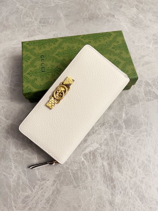 Gucci Interlocking G Python Bow Detail Wallet 750458