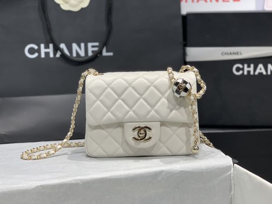Chanel CF Mini Flap Bag with Football Detail AS1786
