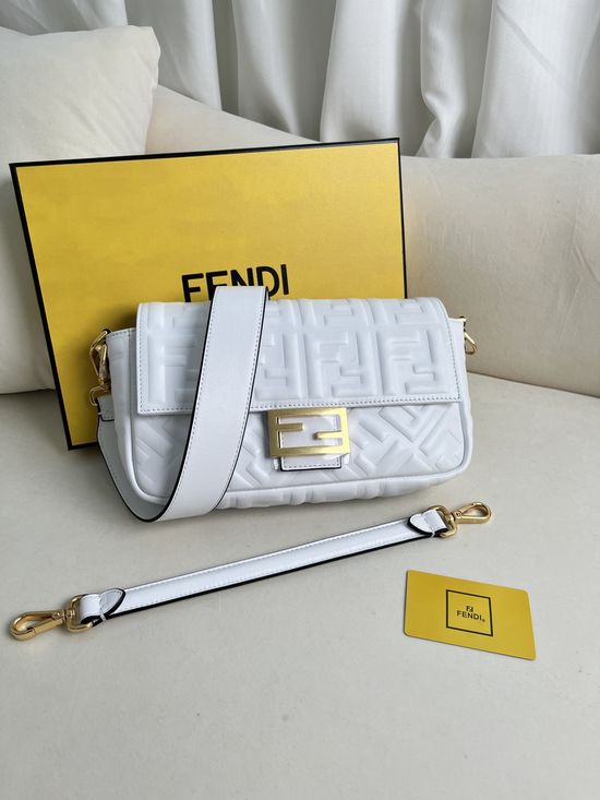 Fendi Baguette Medium Lambskin Handbag 211