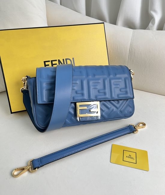 Fendi Baguette Medium Nappa Leather Handbag 211