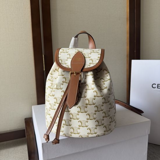 Celine Folco Mini Backpack Triomphe Canvas 197662