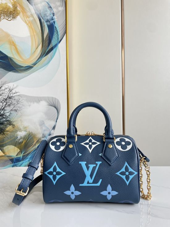 Louis Vuitton SPEEDY Leather Handbag M46517