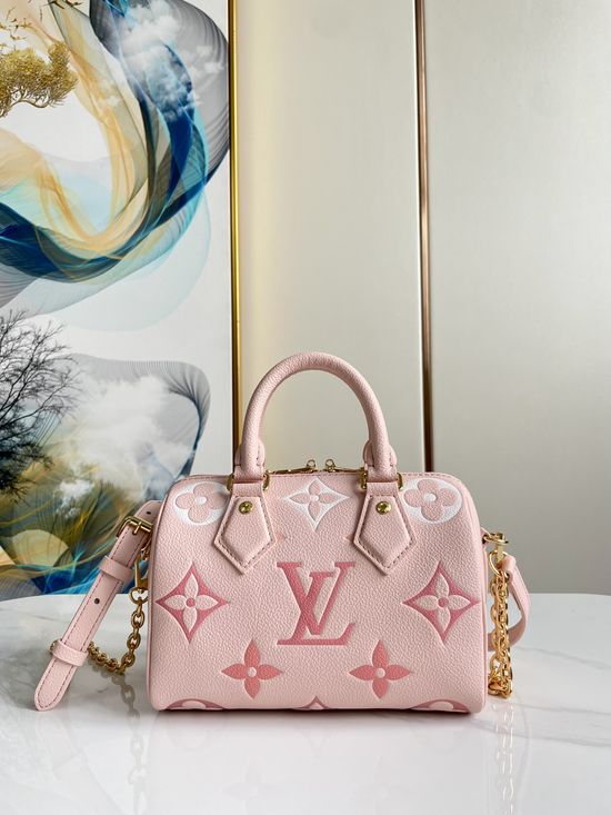 Louis Vuitton SPEEDY Leather Handbag M46518