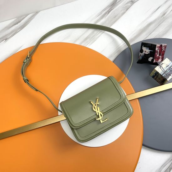 Yves Saint Laurent Solferino Textured Leather Shoulder Bag 634306.Zx
