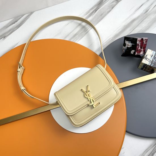 Yves Saint Laurent Solferino Textured Leather Shoulder Bag 634306.Zx