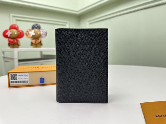 Louis Vuitton Coated Canvas Passport Holder M64596