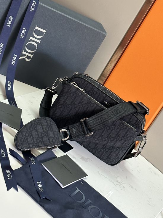 Christian Dior Saddle Three-piece Handbag 93376