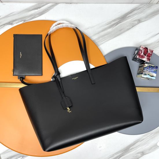 Yves Saint Laurent Shopping Tote Bag with Pouch 600281