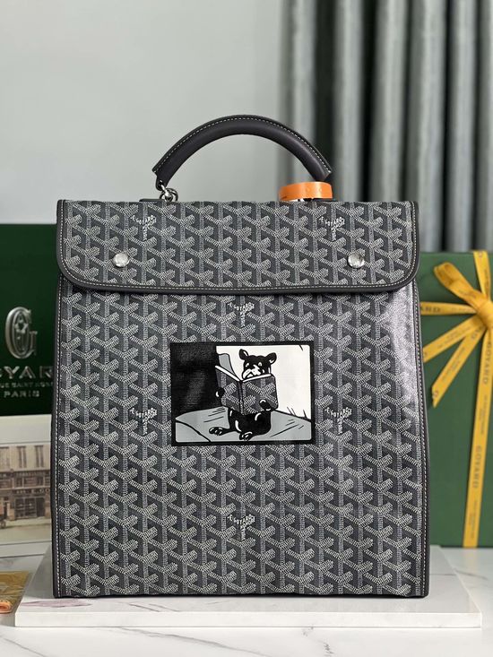 Goyard Saint Leger Limited French Bulldog Backpack 020318