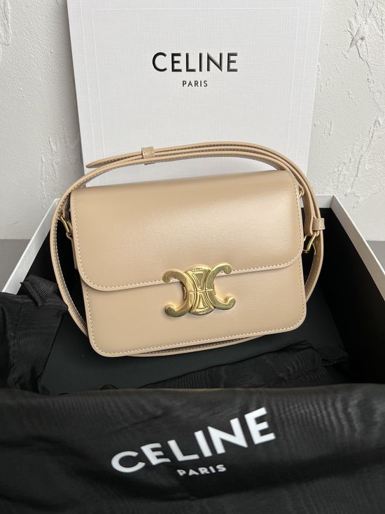 Celine TEEN TRIOMPHE Calfskin Handbag 188423