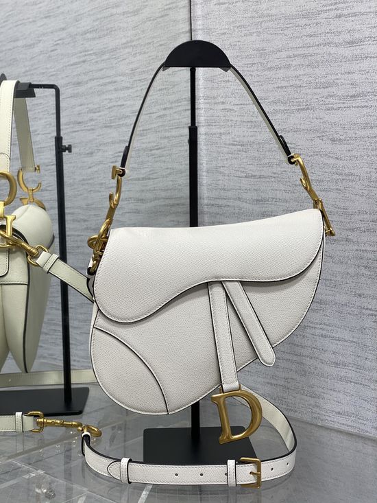Christian Dior Saddle Bag Removable Adjustable Strap 3351
