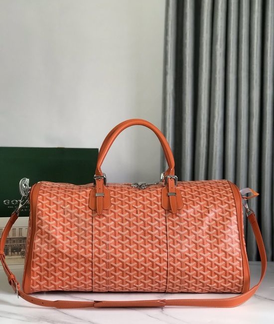 Goyard Croisiere 50 Canvas Travel Duffel Bag 0201515
