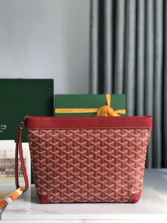 Goyard Conti Clutch Bag Detachable Wrist Strap 020233