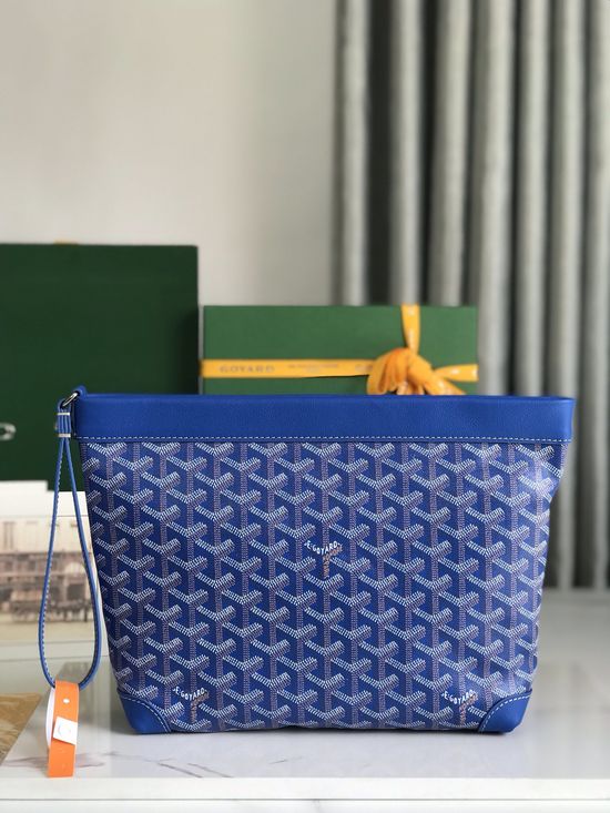 Goyard Conti Clutch Bag Detachable Wrist Strap 020233