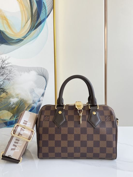 Louis Vuitton SPEEDY Damier Ebene Handbag N40489