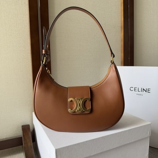 Celine Ava Retro Logo Shoulder Bag 114493