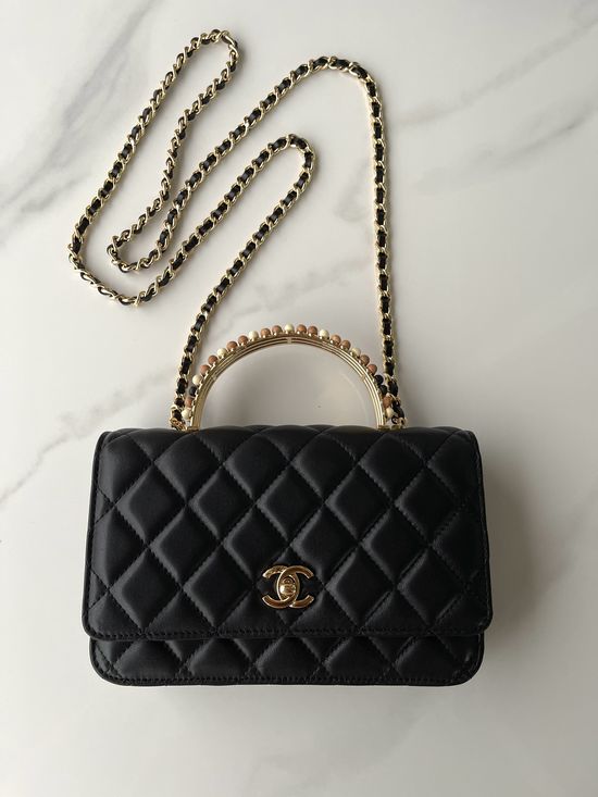 Chanel Classic Sheepskin Flap Bag 3808