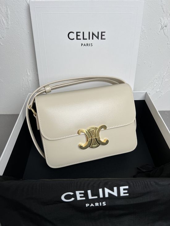 Celine TEEN TRIOMPHE Calfskin Handbag 188423