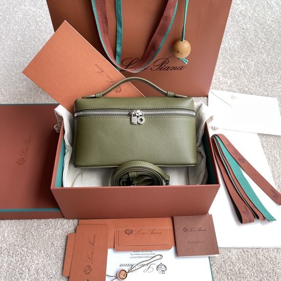 Loro Piana Extra Pocket Leather Mini Bag FAI8393