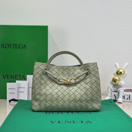 Bottega Veneta Andiamo Woven Leather Bag 9164