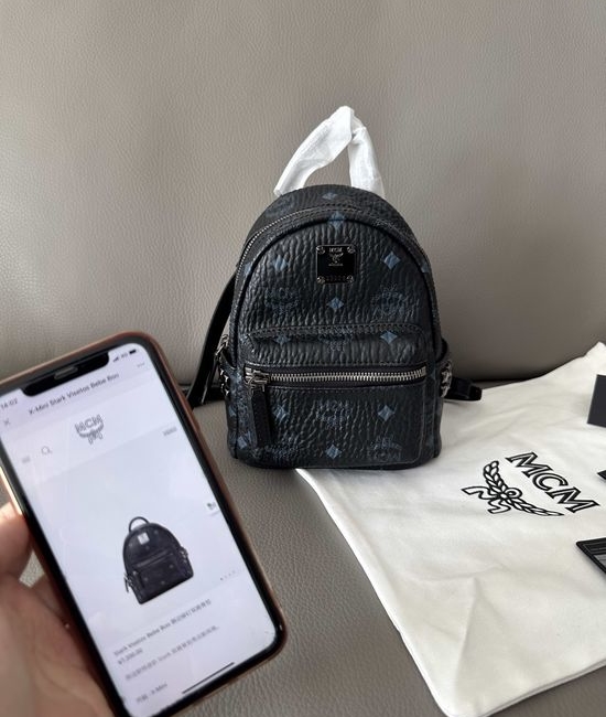 MCM STARK Convertible Mini Backpack 65003
