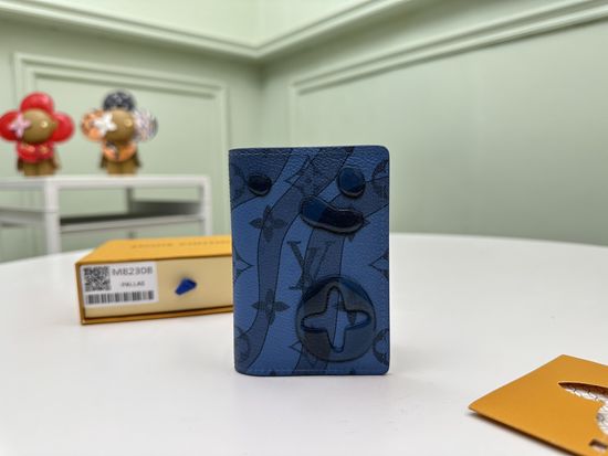 Louis Vuitton Monogram Aquagarden Pocket Wallet M82308