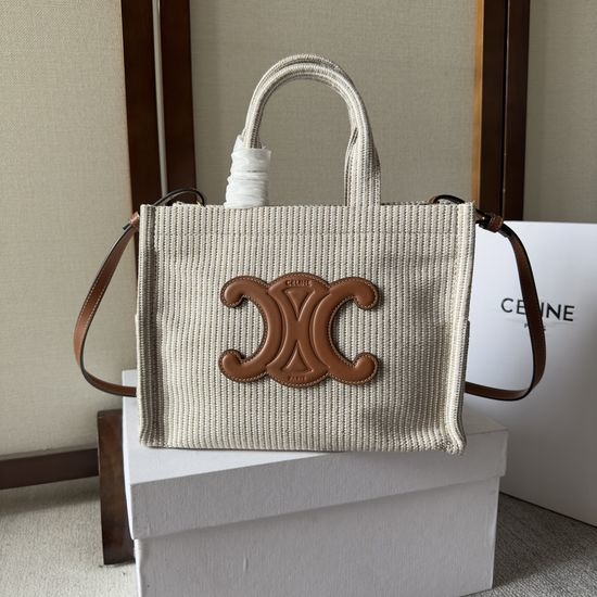 Celine Fabric Tote Printed Shoulder Bag 199162