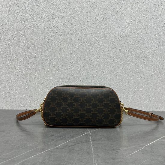 Celine MULTI Monogram Leather Shoulder Bag 114122