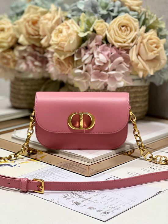 Christian Dior 30 Montaigne Avenue Small Pink Bag 9261