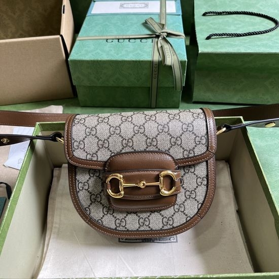Gucci Aria Bamboo Mini Saddle Bag 760191