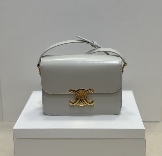 Celine Triomphe Leather Crossbody Bag 188423