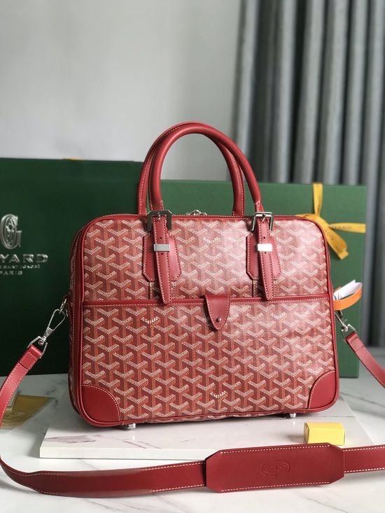 Goyard Ambassad Small Business Briefcase 0202889