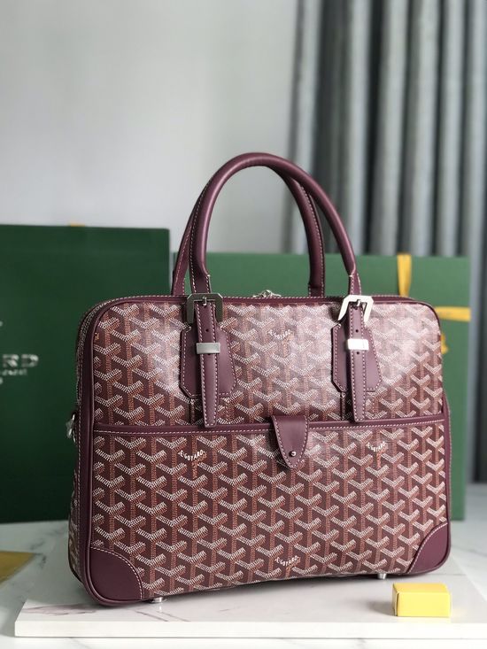 Goyard Ambassad Small Business Briefcase 0202889
