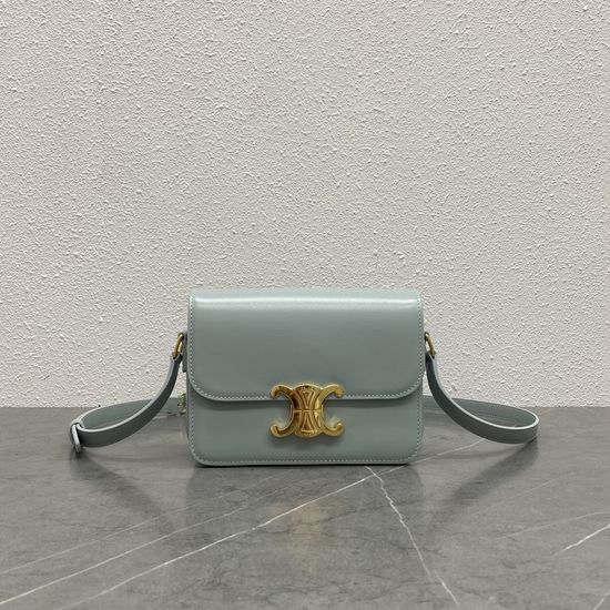Celine Triomphe Cowhide Leather Vintage Bag 188423