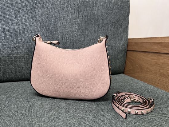 Valentino Mini Hobo Leather Handbag 0725