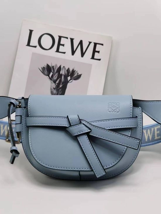 Loewe Gate Dual Mini Leather Handbag 6525