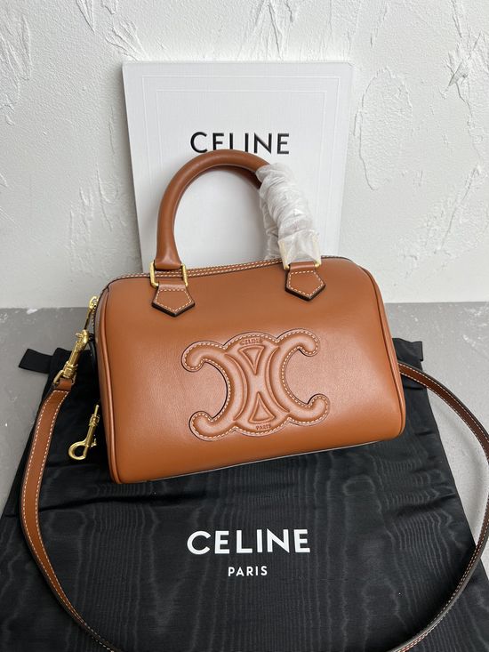 Celine CUIR TRIOMPHE Small Boston Bag 113773