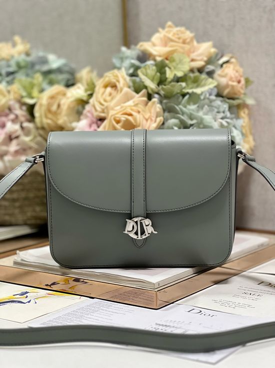 Christian Dior Flap Leather Crossbody Bag 051