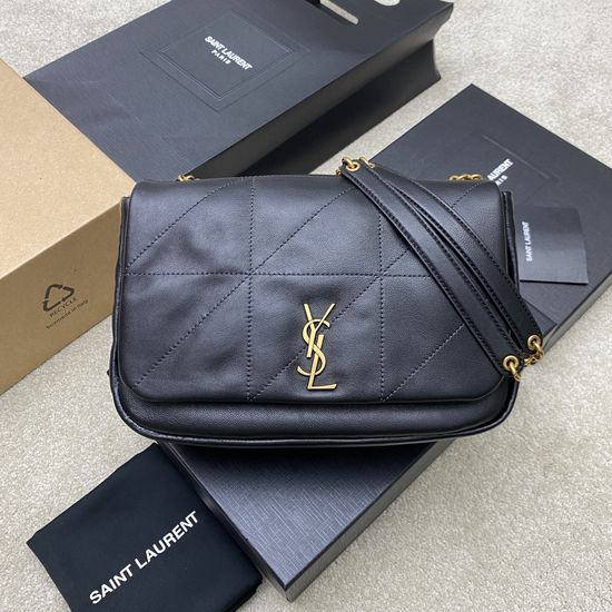 Yves Saint Laurent JAMIE Quilted Napa Leather Handbag 763475