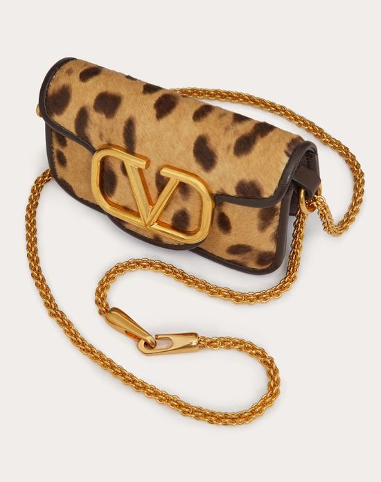 Valentino Leopard Print Calfskin Underarm Bag 1133