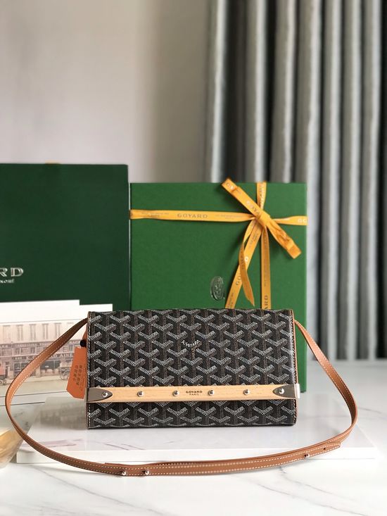 Goyard Monte-Carlo Adjustable Strap Mini Clutch Bag 020178
