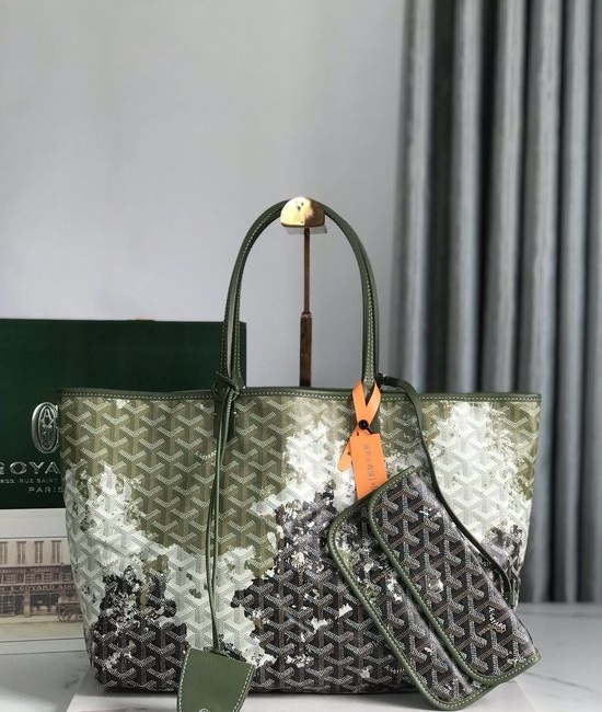 Goyard Saint Louis Limited Canvas Tote Bag 020184